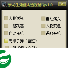 生死狙击透视辅助下载-4399暴龙生死狙击透视辅助下载v1.1 绿色版
