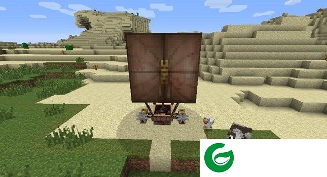 我的世界飞艇mod下载-我的世界1.7.2蒸汽飞艇mod下载
