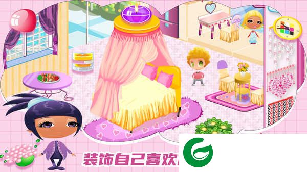芭比房间设计装扮