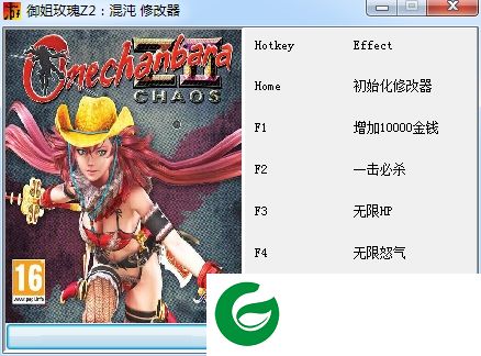 御姐玫瑰Z2五项修改器-御姐玫瑰Z2混沌五项修改器下载v1.0 绿色版
