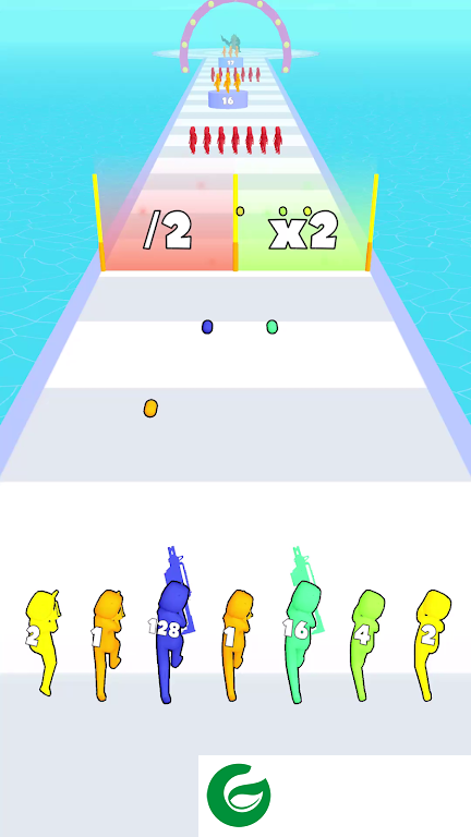合并**奔跑
