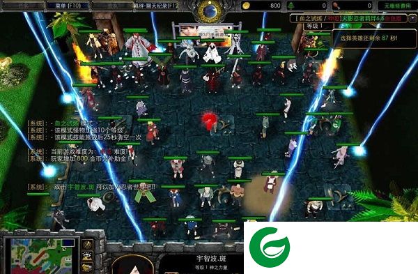 火影羁绊6.61血色无cd-火影忍者羁绊6.61血色版无cd无限蓝p闪版下载附隐藏英雄密码