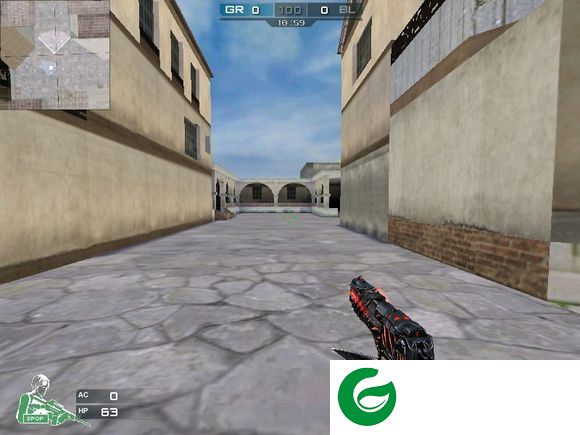 cs1.6黑色城镇地图
