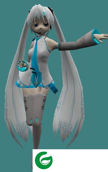 cs1.6初音人物模型下载-CS1.6雪初音皮肤模型下载