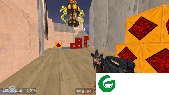 cs起源新年广场地图下载-cs起源仿cf新年广场地图下载