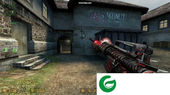 cs起源m4a1黑骑士模型