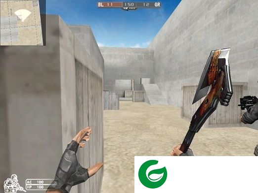 cs1.6巷战地图