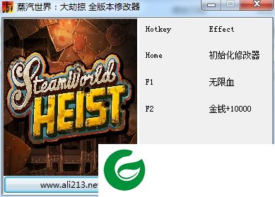 蒸汽世界大劫掠汉化-蒸汽世界大劫掠修改器下载v1.0 免费版