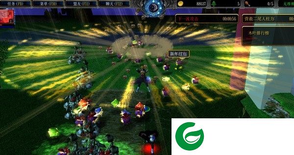 木叶曙光2.7-木叶曙光2.7龙年贺岁版_魔兽火影防守下载附隐藏英雄密码及攻略