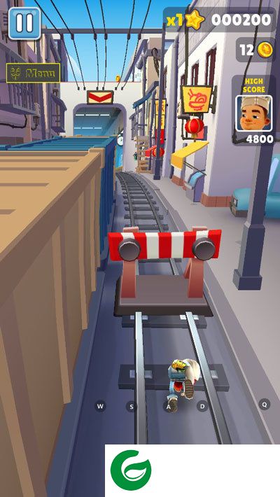 subwaysurfers内置菜单可慢速截图