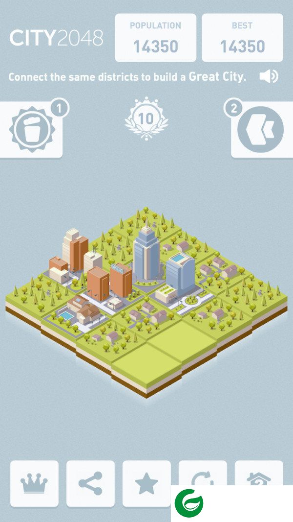 梦幻大都市2048游戏截图