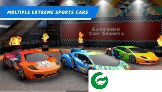 极限坡道赛车特技赛展示图