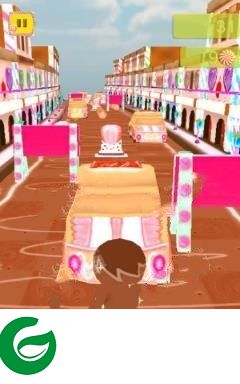 糖果人跑步3D展示图