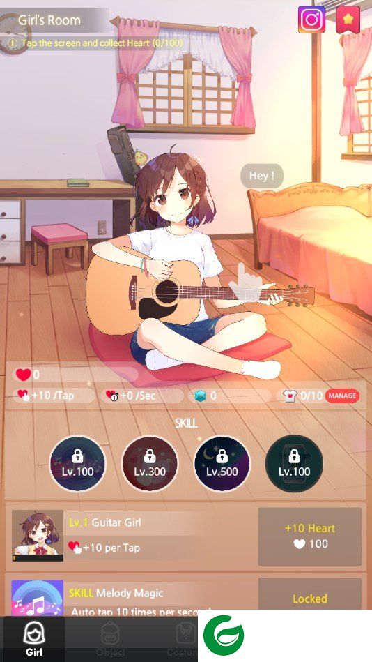 吉他少女创造101截图