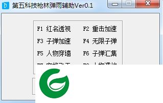 第五科技枪林弹雨辅助下载-枪林弹雨修改器下载v0.1 绿色版