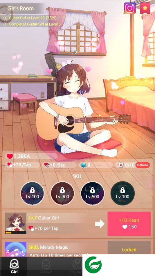 吉他少女创造101截图