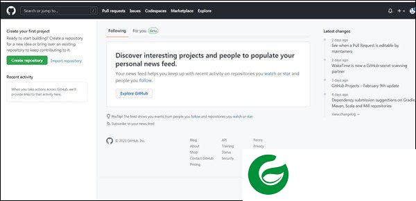github中文社区截图