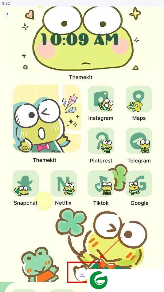 DIY主题组件库截图