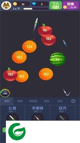 水果飞刀达人游戏截图